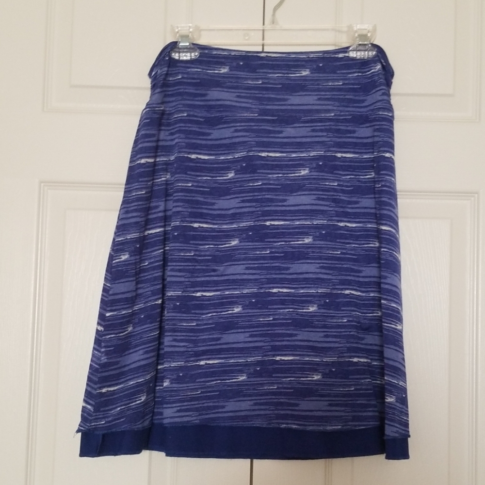 Blue skirt